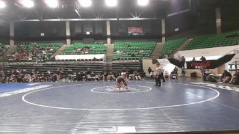 128 lbs Finals (2 Team) - Cristofer Santoyo, Smiths Station Hs vs Micah Swiger, Daphne