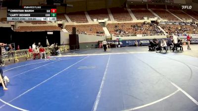 144-D3 Quarterfinal - Christian Marsh, Sahuaro vs Carty Behmer, Cactus Shadows High School