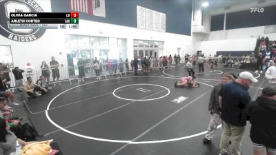 120 lbs Champ. Round 1 - Olivia Garcia, Lancers WC vs Arleth Cortes, Santiago