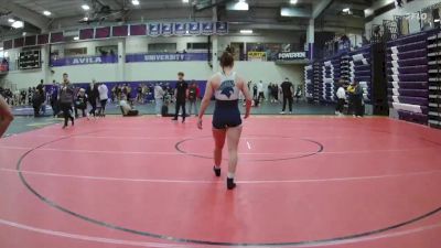 145 lbs 5th Place Match - Maggie Ortmann, Missouri Baptist University vs Jade Blackhart, Fort Hays State