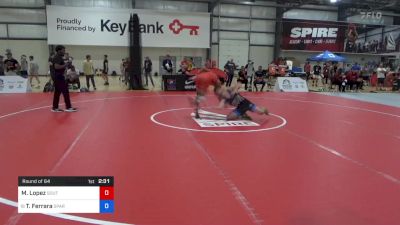 61 kg Round Of 64 - Marcel Lopez, Southern Illinois Regional Training Center vs Tyler Ferrara, Spartan Combat RTC/ TMWC