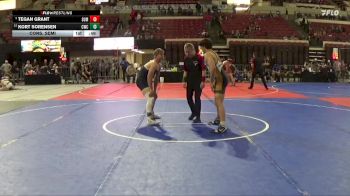 145 lbs Cons. Semi - Tegan Grant, Team Champs vs Kort Sorensen, Cody Wrestling Club