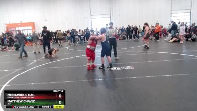 Round 1 - Montavious Hall, KNIGHTS YOUTH WRESTLING vs Matthew Chavez, JET