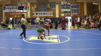 Cons. Semi - Ashley Silverman, Miramonte vs Geraldine Ubechu, Mt Diablo