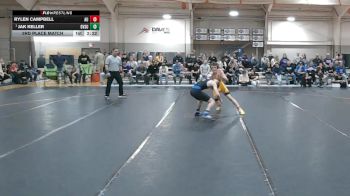 133 lbs 3rd Place Match - Rylen Campbell, Ashland vs Jak Keller, Grand Valley State