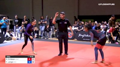 Rita Gribben vs Fabiana Jorge 2019 ADCC North American Trials