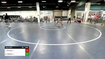 126 lbs Consolation - Joaquin Arroyo, CA vs Charlie Robson, PA