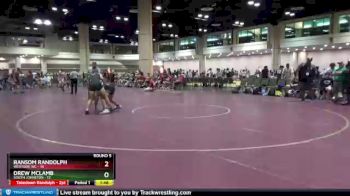 160 lbs Round 5 (10 Team) - Ransom Randolph, Westside WC vs Drew Mclamb, South Johnston