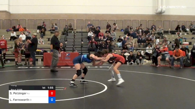 46 kg Round Of 16 - Sydney Petzinger, Team New Jersey vs Logan ...