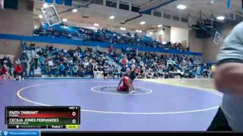 235 lbs Quarterfinal - Faith Tarrant, Prairie vs Cecilia Jones Fernandes De Souza, Mountain View