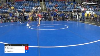 122 lbs Rnd Of 32 - Ariah Barragan, California vs Jordyn Knecht, Kansas