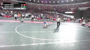 95 lbs Champ. Round 2 - Brodey Lewis, Maverick Training Center vs Jordan Crump, Wisconsin
