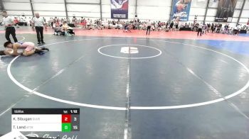 132 lbs Rr Rnd 2 - Khalel Sibugan, Ground Up USA vs Tanner Land, Attrition Wrestling White