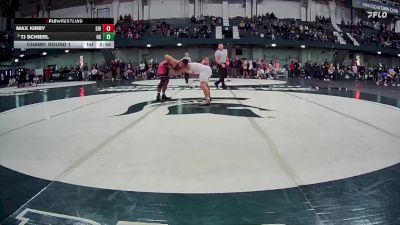 165 lbs Champ. Round 1 - Tj Schierl, Ohio State vs Max Kirby, Edinboro