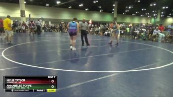 170 lbs Round 3 (6 Team) - Annabelle Poppe, Nebraska Hula Girls vs Mylie Taylor, Stormettes