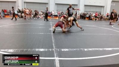 106 lbs Round 3 (6 Team) - Ethan Bayliss, Indiana Outlaws vs Joseph Bazan, Pedraza Wrestling