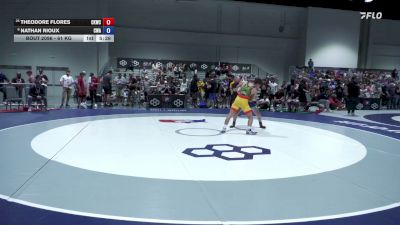 61 kg Champ. Rd Of 32 - Theodore Flores, Cliff Keen Wrestling Club vs Nathan Rioux, Contenders Wrestling Academy