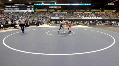 150 lbs Champ. Round 1 - Cooper Harris, Hutchinson HS vs Caden Garcia, Lansing HS