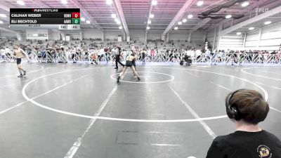 80 lbs Rr Rnd 1 - Calihan Weber, Demolition Elite vs Eli Bechtold, All-American Wrestling Club MS