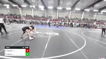 116 lbs Consi Of 8 #2 - Rachel Ossola, Ranch Hand Wrestling vs SummerRain Atene, No Team