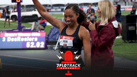 Allyson Felix Runs Impressive 50.88 400m Season Best