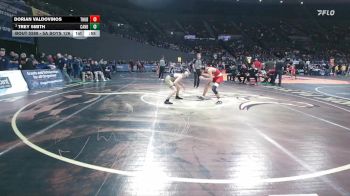 5A Boys 126 lbs Cons. Round 3 - Dorian Valdovinos, Thurston Boys vs Trey Smith, Canby Boys