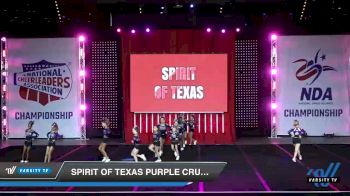 - Spirit of Texas Purple Crush [2019 Youth 3 Day 1] 2019 NCA North Texas Classic