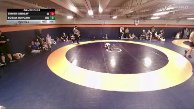 49-52 lbs Round 3 - Sosaia Hopoate, Champions Wrestling Club vs Zeivier Lindsay, South Sevier