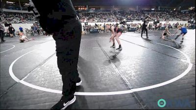 98 lbs Quarterfinal - Emy Rice, Prodigy NDT vs Addilyn Ashton, Bartlesville Wrestling Club