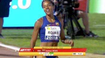 Yulimar Rojas Just 7cm From Triple Jump World Record