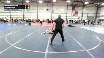 85 lbs Consi Of 32 #2 - Camden Mclemore, GA vs Vincent Kapral, NJ