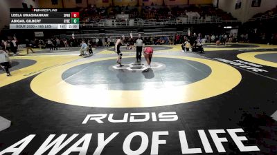 165 lbs Round Of 16 - Leela Umashankar, St. Paul's School (NH) vs Abigail Gilbert, Hyde School