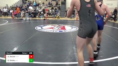 125 lbs Round 3 - Brock Sladky, St. Croix Falls vs Avery Becker, ANML