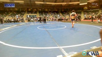 155 lbs Quarterfinal - Briar James, Sallisaw Takedown Club vs James Brannon, KIPP TULSA