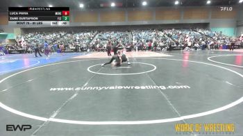 80 lbs Quarterfinal - Henry Pharis, Sniper Wrestling Academy vs Dillon Mackie, Salem Elite Mat Club