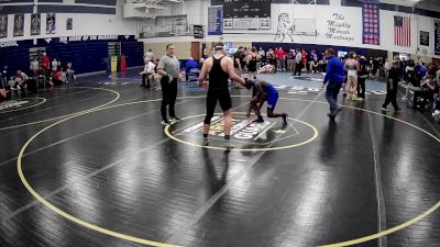 189 lbs Champ. Round 2 - Camden Dye, Sharon Hs vs Jeremiah Kennedy, Beaver County Christian School