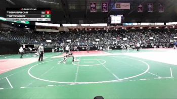96 lbs Cons. Round 3 - Bryce Miller, LCW3 vs Sebastian Cain, Unattached