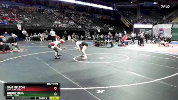 120 Class 3 lbs Quarterfinal - Sam Melton, Carl Junction vs Brody Kell, North Point