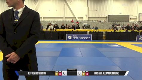 MICHAEL ALEXANDER BRAVO vs Jeffrey H Standish 2025 World IBJJF Jiu-Jitsu No-Gi Championship