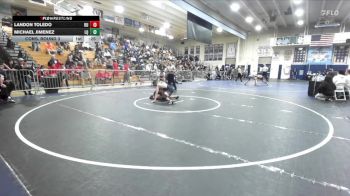 150 lbs Cons. Round 3 - Michael Jimenez, La Quinta vs Landon Toledo, Redondo Union