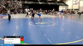 285 lbs Cons. Round 2 - Abdias Hernandez, Colby Community College vs Rocky Whitehead, Bethany (Kan.)
