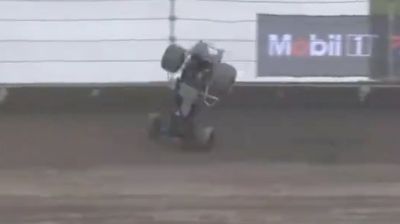 Cole Bodine Big End-Over-End Flip at Kokomo