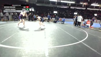 215 lbs Champ. Round 2 - Bryson Walker, Lewiston vs Jeshua Najera, Kent Meridian