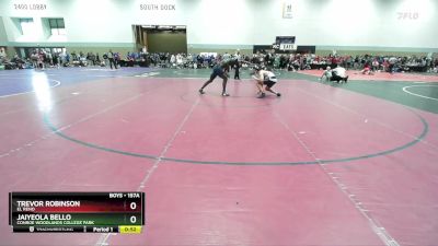 157A Quarterfinal - Jaiyeola Bello, Conroe Woodlands College Park vs Trevor Robinson, El Reno