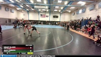 120-131 lbs Round 5 - Grant Glaser, Fort Collins vs Enzo Fabrizio, Fossil Ridge