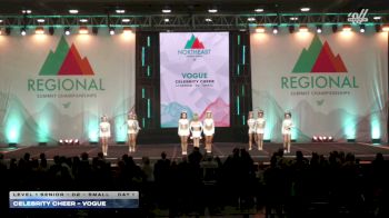 Celebrity Cheer - VOGUE [2026 L1 Senior - D2 - Small Day 1] 2026 The Northeast Regional Summit