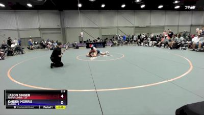 215 lbs Round 2 (8 Team) - Jason Singer, Pennsylvania vs Kaiden Morris, Illinois