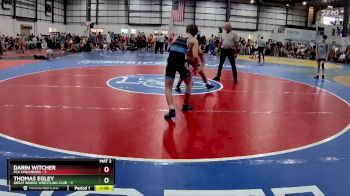 120 lbs Semis & 1st Wb (8 Team) - Thomas Egley, GREAT BRIDGE WRESTLING CLUB vs Darin Witcher, FCA LYNCHBURG