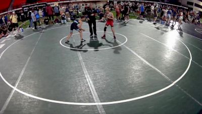 92 lbs Champ. Rd Of 16 - Keller Watt, Montana vs McCoy Slyter, Idaho