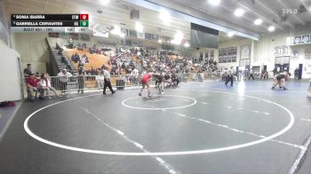 190 lbs Cons. Round 4 - Gabriella Cervantes, Hillcrest vs Sonia Ibarra, Etiwanda